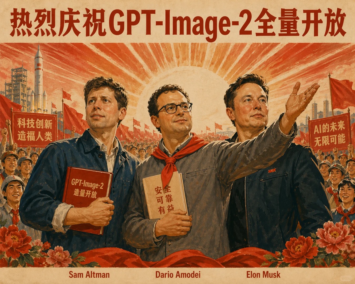 GPT-Image-2 Launch Promo Poster