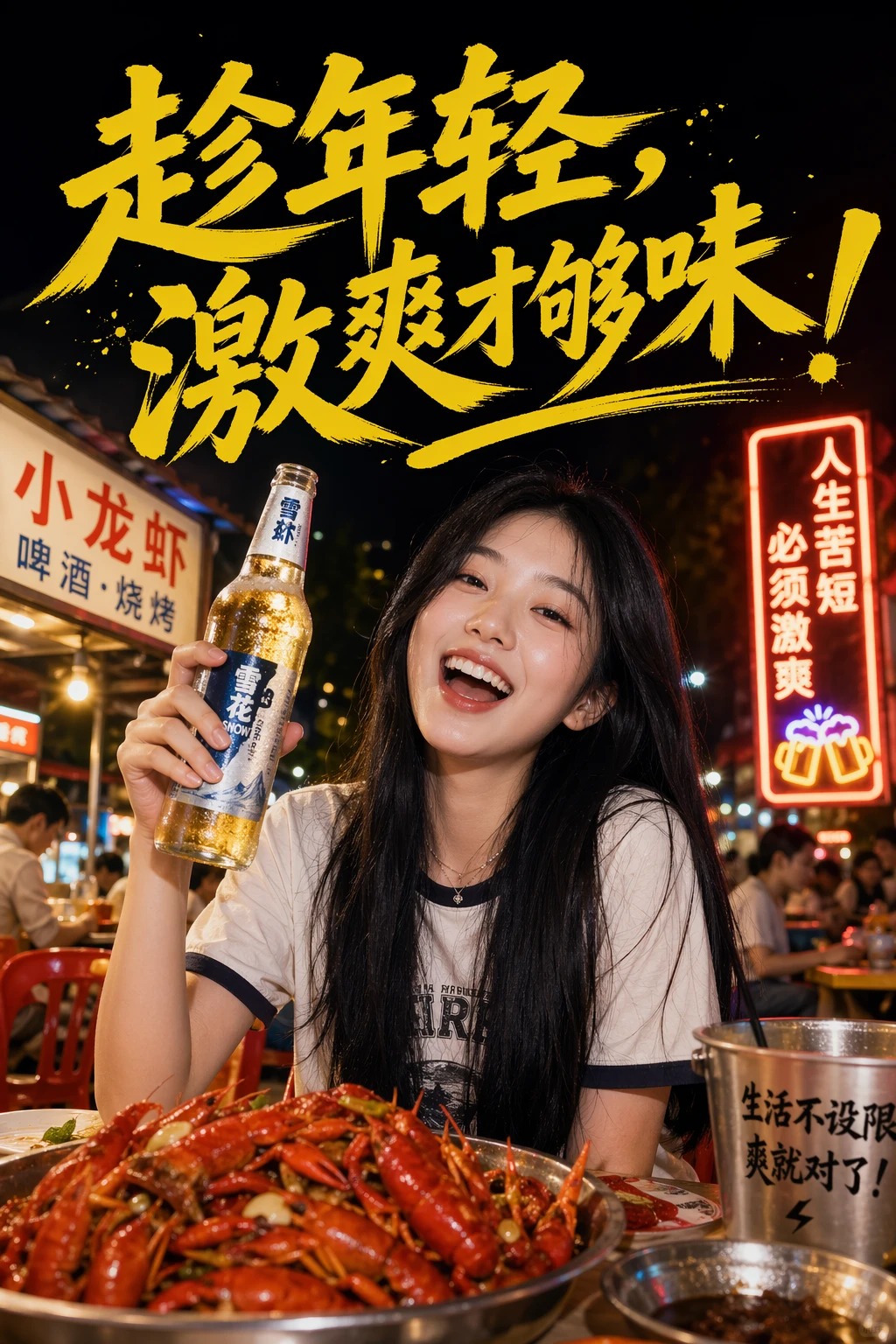 Youth Restaurant Promo Poster