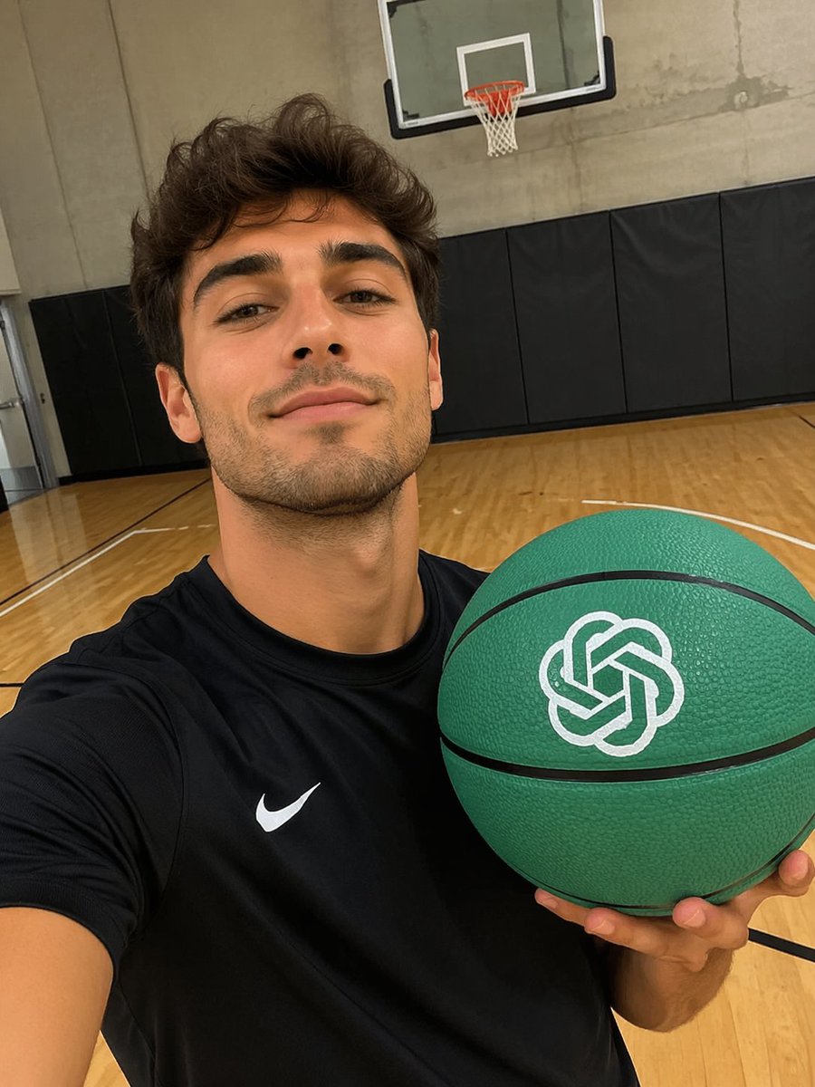 OpenAI Basketball Logo Composite