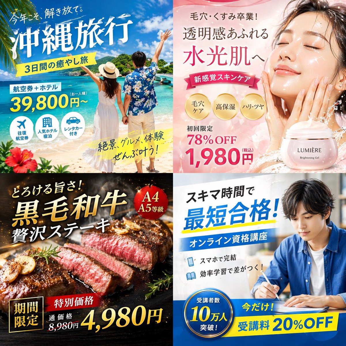 Okinawa Travel Promo Flyer