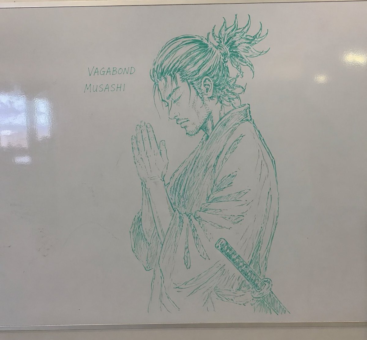 Whiteboard Character Sketch