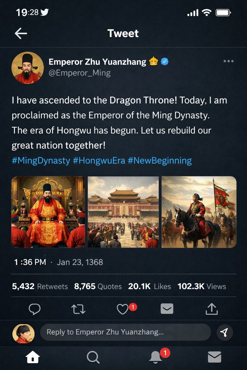 Trump Social Feed UI