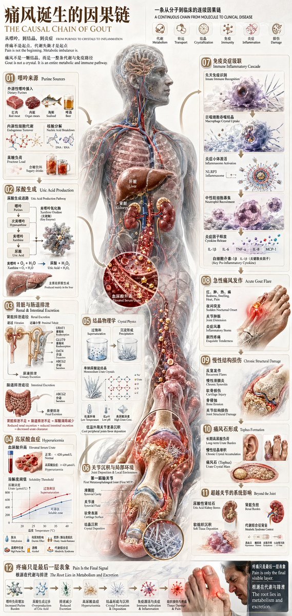 Human Muscle Anatomy Infographic