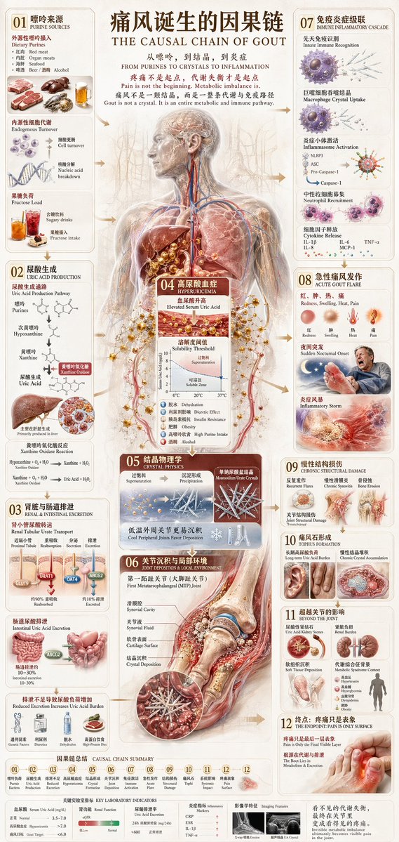 Human Anatomy Medical Infographic