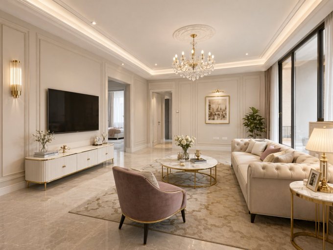 European home interior
